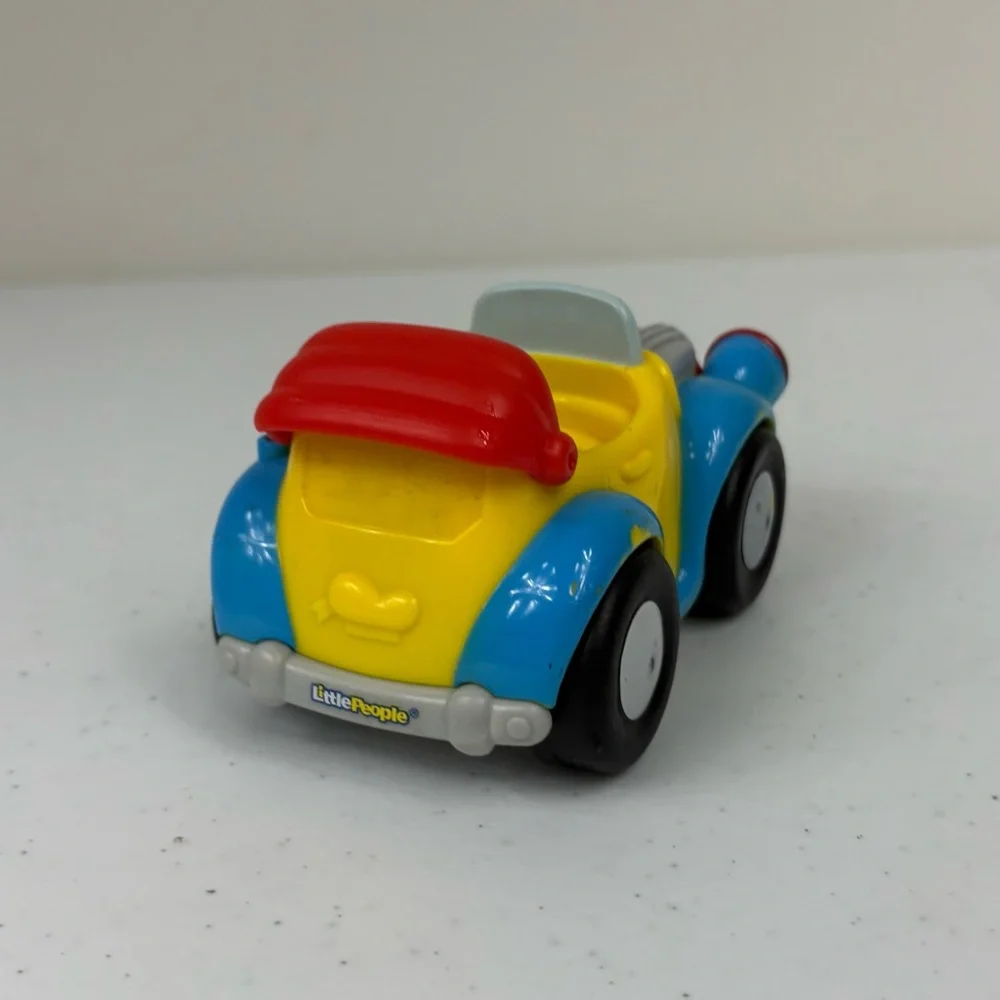 Fisher Price Little People Donald Duck Bouncing Car Magic of Disney - Picture 5 of 8